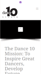 Mobile Screenshot of dance10.com